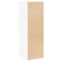 Hoher Schrank aus weißem Ingenieurholz 40x42,5x124 cm von , Sideboards - Ref: Foro24-846159, Preis: 75,27 €, Rabatt: %