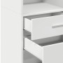 Hoher Schrank aus weißem Ingenieurholz 40x42,5x124 cm von , Sideboards - Ref: Foro24-846159, Preis: 75,27 €, Rabatt: %