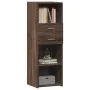 Hoher Schrank aus braunem Eichenfurnierholz 40x42,5x124 cm. von , Sideboards - Ref: Foro24-846165, Preis: 67,37 €, Rabatt: %