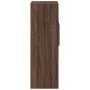 Aparador alto madera de ingeniería marrón roble 40x42,5x124 cm de , Aparadores - Ref: Foro24-846165, Precio: 67,37 €, Descuen...