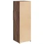 Aparador alto madera de ingeniería marrón roble 40x42,5x124 cm de , Aparadores - Ref: Foro24-846165, Precio: 67,37 €, Descuen...