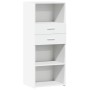 Hoher Schrank aus weißem Ingenieurholz 50x42,5x124 cm. von , Sideboards - Ref: Foro24-846173, Preis: 84,23 €, Rabatt: %