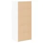 Aparador alto madera de ingeniería blanco 50x42,5x124 cm by , Sideboards - Ref: Foro24-846173, Price: 82,78 €, Discount: %