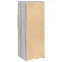 Aparador alto madera de ingeniería gris Sonoma 45x42,5x124 cm de , Aparadores - Ref: Foro24-846171, Precio: 77,80 €, Descuent...