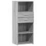 Aparador alto madera de ingeniería gris Sonoma 50x42,5x124 cm von , Sideboards - Ref: Foro24-846178, Preis: 80,19 €, Rabatt: %