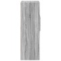 Aparador alto madera de ingeniería gris Sonoma 50x42,5x124 cm by , Sideboards - Ref: Foro24-846178, Price: 81,37 €, Discount: %