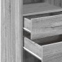 Aparador alto madera de ingeniería gris Sonoma 50x42,5x124 cm by , Sideboards - Ref: Foro24-846178, Price: 81,37 €, Discount: %