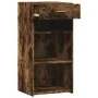 Aparador madera de ingeniería roble ahumado 45x42,5x93 cm by , Sideboards - Ref: Foro24-846324, Price: 57,64 €, Discount: %