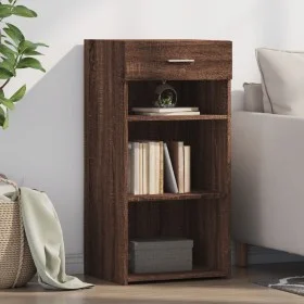 Aparador madera de ingeniería marrón roble 45x42,5x93 cm by , Sideboards - Ref: Foro24-846326, Price: 65,63 €, Discount: %