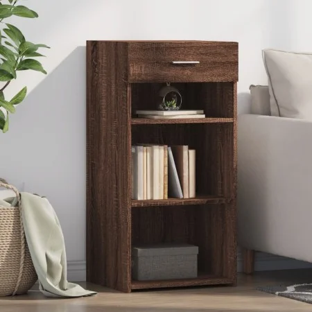 Aparador madera de ingeniería marrón roble 45x42,5x93 cm de , Aparadores - Ref: Foro24-846326, Precio: 65,63 €, Descuento: %