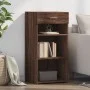 Aparador madera de ingeniería marrón roble 45x42,5x93 cm de , Aparadores - Ref: Foro24-846326, Precio: 65,63 €, Descuento: %