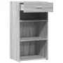 Aparador de madera de ingeniería gris Sonoma 50x42,5x93 cm von , Sideboards - Ref: Foro24-846332, Preis: 70,24 €, Rabatt: %