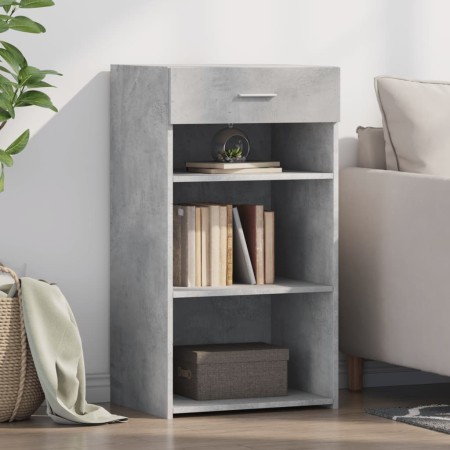 Aparador de madera de ingeniería gris hormigón 50x42,5x93 cm de , Aparadores - Ref: Foro24-846330, Precio: 62,75 €, Descuento: %