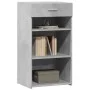 Aparador de madera de ingeniería gris hormigón 50x42,5x93 cm von , Sideboards - Ref: Foro24-846330, Preis: 62,07 €, Rabatt: %
