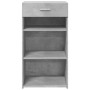 Aparador de madera de ingeniería gris hormigón 50x42,5x93 cm de , Aparadores - Ref: Foro24-846330, Precio: 62,75 €, Descuento: %