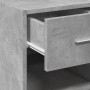 Aparador de madera de ingeniería gris hormigón 50x42,5x93 cm de , Aparadores - Ref: Foro24-846330, Precio: 62,75 €, Descuento: %