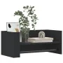 Estante de pared madera de ingeniería negro 70,5x35x30,5 cm by , Shelves and shelves - Ref: Foro24-848452, Price: 33,83 €, Di...