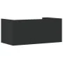 Estante de pared madera de ingeniería negro 70,5x35x30,5 cm by , Shelves and shelves - Ref: Foro24-848452, Price: 33,83 €, Di...