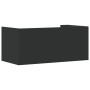 Estante de pared madera de ingeniería negro 70,5x35x30,5 cm von , Regale und Regale - Ref: Foro24-848452, Preis: 34,36 €, Rab...