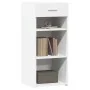 Aparador de madera de ingeniería blanco 40x42,5x93 cm von , Sideboards - Ref: Foro24-846313, Preis: 59,19 €, Rabatt: %