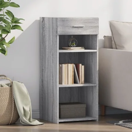 Ingenieurholz-Sideboard in Sonoma-Grau 40x42,5x93 cm. von , Sideboards - Ref: Foro24-846318, Preis: 63,67 €, Rabatt: %