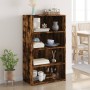 Hoher Schrank aus geräucherter Eichen-Ingenieurholz 70x41x124 cm. von , Sideboards - Ref: Foro24-846408, Preis: 79,45 €, Raba...