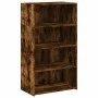 Hoher Schrank aus geräucherter Eichen-Ingenieurholz 70x41x124 cm. von , Sideboards - Ref: Foro24-846408, Preis: 79,45 €, Raba...