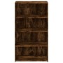 Hoher Schrank aus geräucherter Eichen-Ingenieurholz 70x41x124 cm. von , Sideboards - Ref: Foro24-846408, Preis: 79,45 €, Raba...