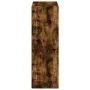 Aparador alto madera de ingeniería roble ahumado 70x41x124 cm by , Sideboards - Ref: Foro24-846408, Price: 78,35 €, Discount: %