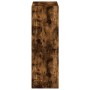 Aparador alto madera de ingeniería roble ahumado 70x41x124 cm by , Sideboards - Ref: Foro24-846408, Price: 79,45 €, Discount: %