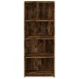Hoher Schrank aus geräucherter Eichen-Ingenieurholz 50x41x124 cm. von , Sideboards - Ref: Foro24-846401, Preis: 71,84 €, Raba...
