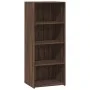 Aparador alto madera de ingeniería marrón roble 50x41x124 cm by , Sideboards - Ref: Foro24-846403, Price: 80,22 €, Discount: %