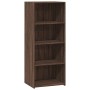 Aparador alto madera de ingeniería marrón roble 50x41x124 cm by , Sideboards - Ref: Foro24-846403, Price: 81,48 €, Discount: %