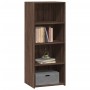 Aparador alto madera de ingeniería marrón roble 50x41x124 cm by , Sideboards - Ref: Foro24-846403, Price: 81,48 €, Discount: %