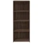 Aparador alto madera de ingeniería marrón roble 50x41x124 cm by , Sideboards - Ref: Foro24-846403, Price: 80,22 €, Discount: %