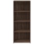 Aparador alto madera de ingeniería marrón roble 50x41x124 cm by , Sideboards - Ref: Foro24-846403, Price: 81,48 €, Discount: %
