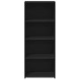 Aparador alto madera de ingeniería negro 50x41x124 cm by , Sideboards - Ref: Foro24-846398, Price: 71,03 €, Discount: %