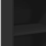 Aparador alto madera de ingeniería negro 50x41x124 cm by , Sideboards - Ref: Foro24-846398, Price: 71,03 €, Discount: %