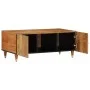 Mesa de centro de madera maciza mango 100x54x40 cm by , Coffee table - Ref: Foro24-358296, Price: 92,01 €, Discount: %