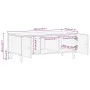 Massiver Mangoholz-Couchtisch 100x54x40 cm von , Couchtisch - Ref: Foro24-358296, Preis: 92,01 €, Rabatt: %