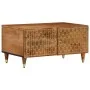 Mesa de centro de madera maciza de mango 80x50x40 cm by , Coffee table - Ref: Foro24-358289, Price: 102,61 €, Discount: %