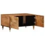 Mesa de centro de madera maciza de mango 80x50x40 cm by , Coffee table - Ref: Foro24-358289, Price: 102,61 €, Discount: %