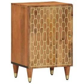 Mueble de baño madera maciza de mango 38x33x58 cm de , Tocadores de baño - Ref: Foro24-358305, Precio: 73,74 €, Descuento: %