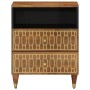 Mesita de noche madera maciza de mango 50x33x62 cm by , Nightstands - Ref: Foro24-358294, Price: 117,48 €, Discount: %