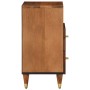 Mesita de noche madera maciza de mango 50x33x62 cm by , Nightstands - Ref: Foro24-358294, Price: 117,48 €, Discount: %