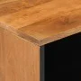 Mesita de noche madera maciza de mango 50x33x62 cm by , Nightstands - Ref: Foro24-358294, Price: 115,23 €, Discount: %