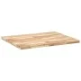 Massives Akazienholz-Schreibtischbrett unbehandelt 100x80x4 cm von , Schreibtischzubehör und Produkte - Ref: Foro24-3279746, ...