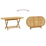 Juego comedor de jardín 7 pzas madera maciza acacia y textileno de , Conjuntos de jardín - Ref: Foro24-3279312, Precio: 655,7...