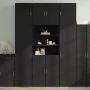 Aparador alto madera de ingeniería negro 80x42,5x249 cm de , Aparadores - Ref: Foro24-3281358, Precio: 271,27 €, Descuento: %