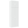 Aparador alto madera de ingeniería blanco 80x42,5x249 cm by , Sideboards - Ref: Foro24-3281364, Price: 282,27 €, Discount: %